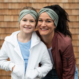 Kinder-Haarband MARIE – Salbeigrün