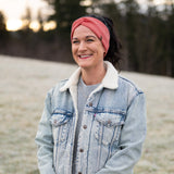 Stirnband ANNI Merino – Pink