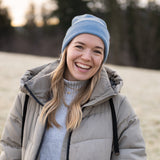 Mütze SAM Merino – Eisblau