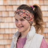 Kinder-Haarband MARIE – Flora rot