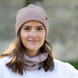 Mütze ALEX Bio-Baumwolle – Altrosa