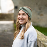 Stirnband ELLA Bio-Baumwolle – Salbeigrün