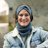 Loop LUCA Bio-Baumwolle – Mondgrau