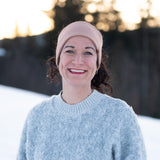 Stirnband ELI Bio-Baumwolle – Altrosa