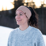 Stirnband ELI Bio-Baumwolle – Altrosa