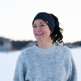 Stirnband ELI Bio-Baumwolle – Dunkelblau