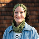 Haarband EMMI Bio-Baumwolle – Grün