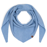 DREIECKSSCHAL Merino – Eisblau