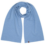 Schal UNI Merino – Eisblau