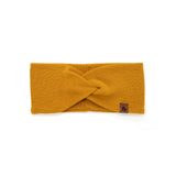 Stirnband ANNI Merino – Ockergelb