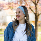 Haarband LIA Bio-Baumwolle – Hellblau
