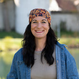 Tuch BANDANA – Oriental blau