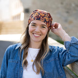 Tuch BANDANA – Oriental blau