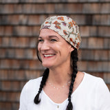 Tuch BANDANA – Flora cremeorange
