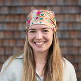 Tuch BANDANA – Flora apricot