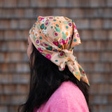 Tuch BANDANA – Flora apricot