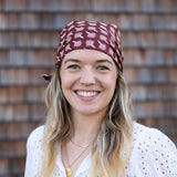 Tuch BANDANA – Weinrot