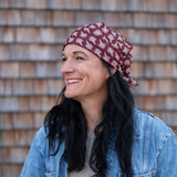 Tuch BANDANA – Weinrot