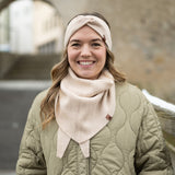 DREIECKSSCHAL Merino – Beige