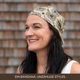 Tuch BANDANA - Cremebeige