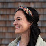 Haarreif KNOTEN – Flora orange