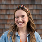 Haarreif KNOTEN – Flora orange