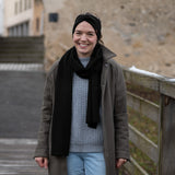 Stirnband ANNI Merino – Schwarz