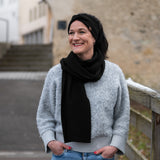 Stirnband ANNI Merino – Schwarz