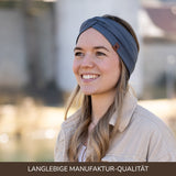 Haarband EMMI Bio-Baumwolle – Mondgrau