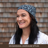 Tuch BANDANA - Navyblau