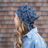 Tuch BANDANA – Blauweiß