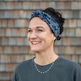 Tuch BANDANA – Blauweiß