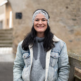 Schal SOPHIE Merino – Nebelgrau