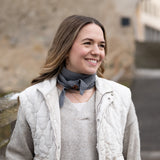Schal SOPHIE Merino – Nebelgrau