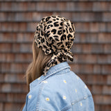 Tuch BANDANA - Leo beige