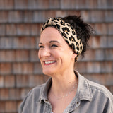 Tuch BANDANA - Leo beige