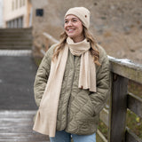 Schal UNI Merino – Beige