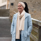 Schal UNI Merino – Beige
