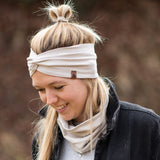 Haarband EMMI Bio-Baumwolle – Beige